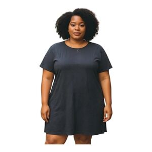 LulaRoe Casual Black T-Shirt Dress